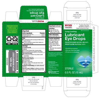 Cvs Long Lasting Lubricant Eye Drops 15ml (Cvs Long Lasting Lub Eye Drops 15ml)